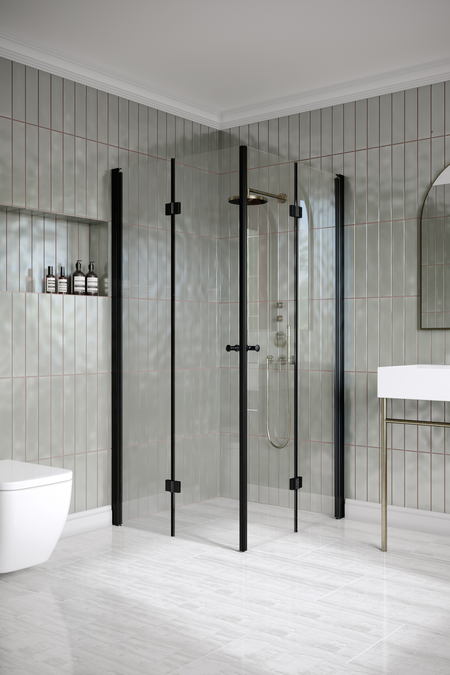 Suihkunurkka taittuvilla ovilla Classic 150 (103x103)