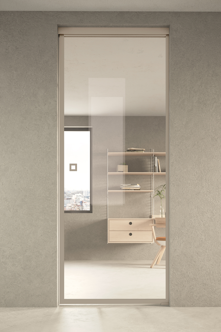 pocket door with soft closing mechanism Inne P1N New York