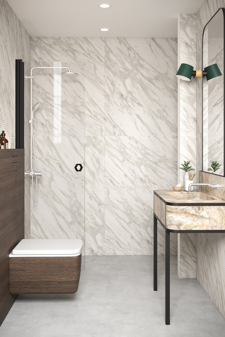 Kaareva kääntyvä suihkuseinä Forma 306