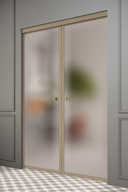 Pocketdoor pariovet soft closing -mekanismilla Inne P2N New York