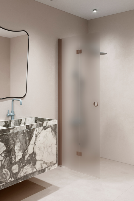 Folding shower screen Forma 303