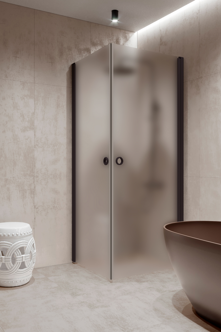 Suihkunurkka kääntyvillä ovilla Forma 372