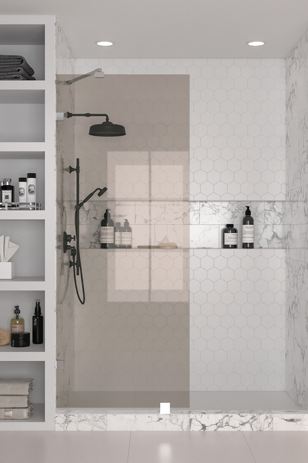 Fixed shower screen Vetro 511