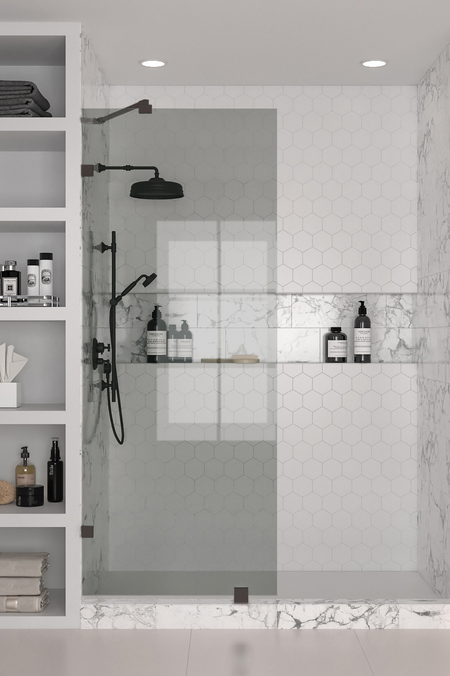 Kiinteä suihkuseinä Vetro 511