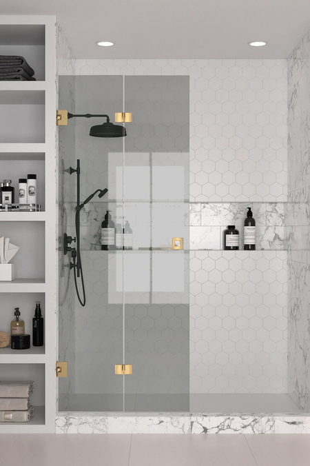 Folding shower screen Vetro 513