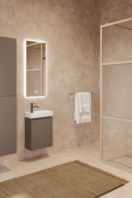 Mini cabinet with ceramic basin Luna L17 Mini