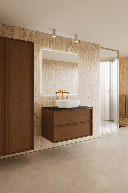 Allaskaluste ovaalilla malja-altaalla Casa H12