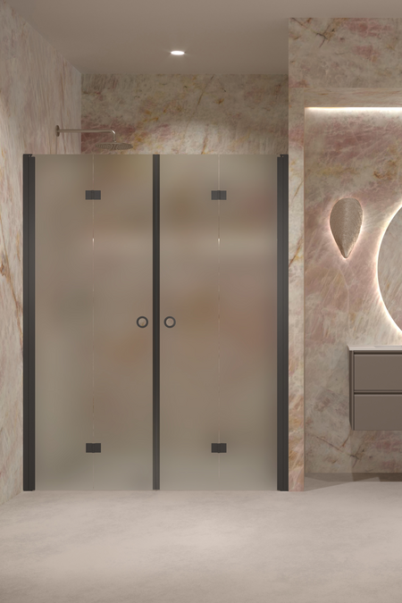 Alcove fitting with folding double doors Forma 325