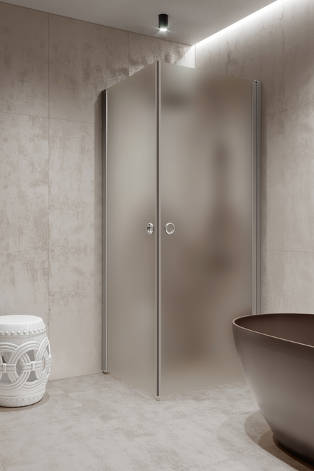 Shower enclosure with hinged doors Forma 372